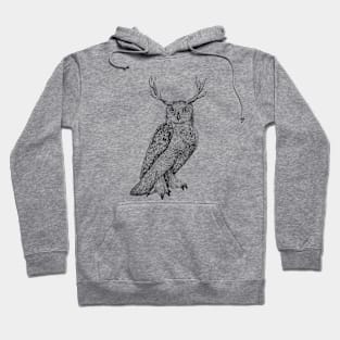 Great horned owl Hoodie